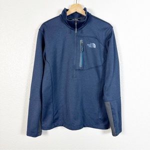 The North Face Men’s Canyonland 1/2 Zip Pullover in Blue Size Medium